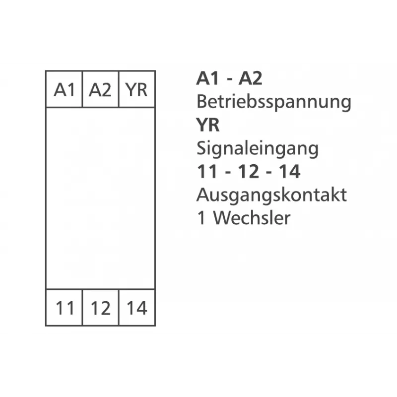 METZ CONNECT 1-kanavainen liitäntämoduuli ilman manuaalista käyttötasoa KRS-E06 (110655)