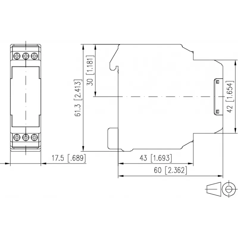 METZ CONNECT 1-kanavainen liitäntämoduuli ilman manuaalista käyttötasoa KRS-E06 (110655)