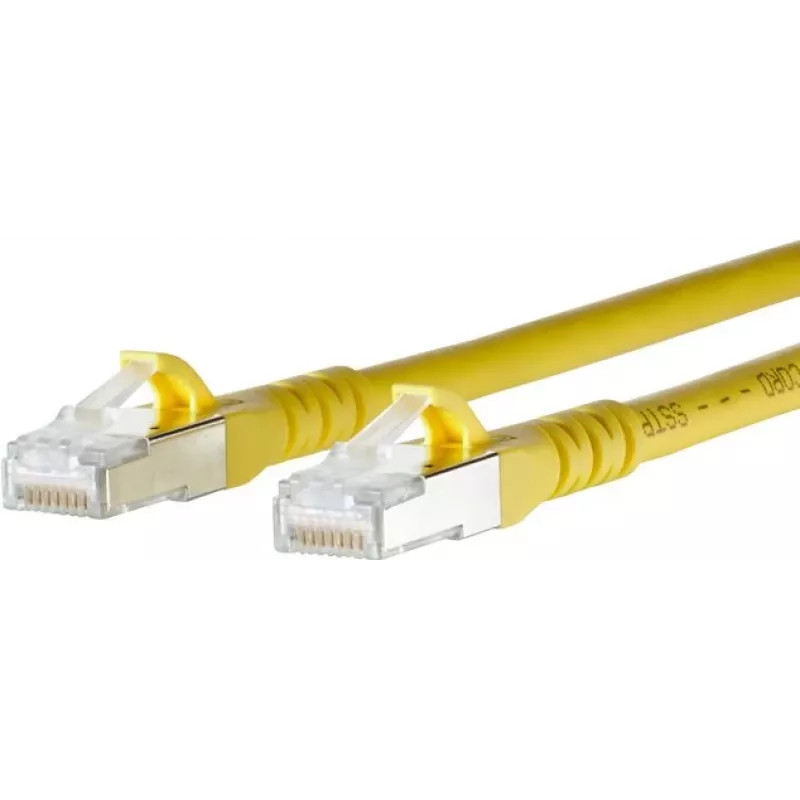 METZ CONNECT Cat.6A S/FTP verkkokaapeli, RJ45-RJ45, 0,75m, harmaa, 10GBase-T 130845B077-E
