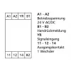 METZ CONNECT 110666 teherele valkoinen DPDT 24V DC 8A PCB-asennus
