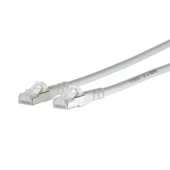 METZ CONNECT 1308451088-E Cat.6A kytkentäkaapeli, RJ45 - RJ45, kultakoskettimet, 10GBase-T