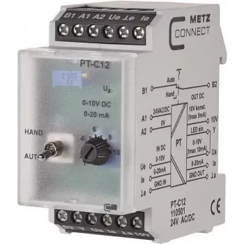 METZ CONNECT potentiaalierotin PT C12 24VAC/DC (110501)