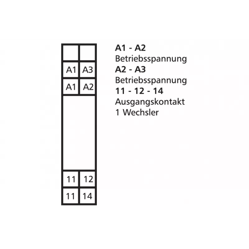 METZ CONNECT KRA-S-F8/21 teherele 24V DC 8A SPDT harmaa DIN-kisko 11070613