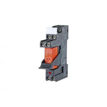 METZ CONNECT 11051005 Cat.6A suojattu RJ45 Keystone -moduuli, työkaluton, musta/oranssi