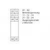 METZ CONNECT 11051005 Cat.6A suojattu RJ45 Keystone -moduuli, työkaluton, musta/oranssi