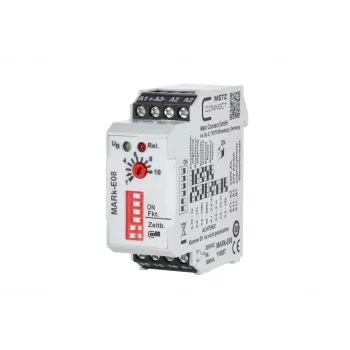 METZ CONNECT 110657 teherele valkoinen 24V AC/DC 2 CO 16A DIN-kisko