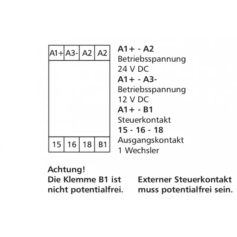 METZ Connect 11065727 MARk-E08 monitoimiaikarele 24 V AC/DC, 1 vaihtokosketin