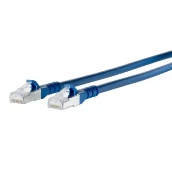 METZ CONNECT 130845A544-E Cat6a S/FTP verkkopatch-kaapeli, 15 m, sininen