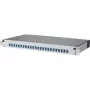 METZ CONNECT 1502697424-E Cat.6A suojattu 24-porttinen 1U patch-paneeli, työkaluton IDC, vaaleanharmaa