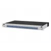METZ CONNECT 1502697424-E Cat.6A suojattu 24-porttinen 1U patch-paneeli, työkaluton IDC, vaaleanharmaa