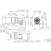 METZ MMT471A315-0004 PCB-liitin, 8-napainen, 2,54 mm jako, THT, suora
