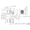 METZ Connect MMT471A315 8-napainen PCB-liitinliitin, liitin, 3,5 mm jako, ruuviliitäntä, vihreä