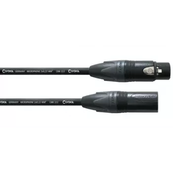 Cordial CPM 3 FM XLR mikrofonikaapeli 3m musta 11037