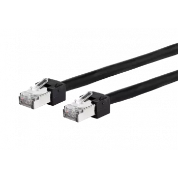 METZ CONNECT 13084V1500-E Cat6 S/FTP verkkokaapeli, RJ45, 1,5 m, musta