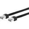 METZ CONNECT 13084V1500-E Cat6 S/FTP verkkokaapeli, RJ45, 1,5 m, musta