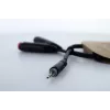Cordial 14892 audio-Y-adapterikaapeli, 3,5 mm stereo plugi - kaksi 6,3 mm mono liitäntää, 0,3 m, musta PVC