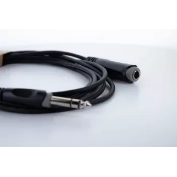 Cordial 14825 6,3 mm TRS plugi jatkokaapeli 5 m musta