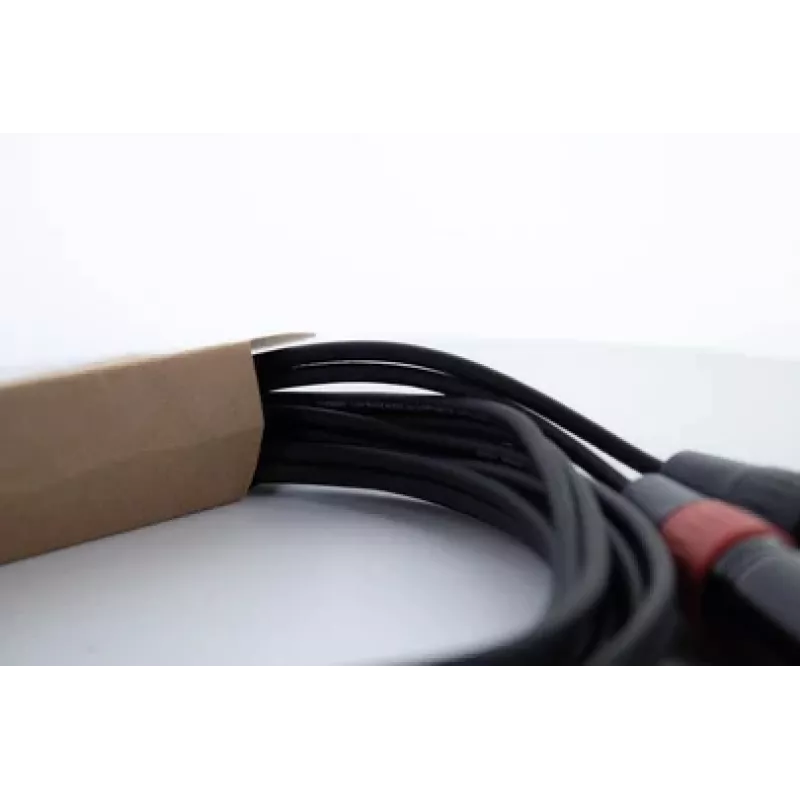Cordial EU 3 MC XLR - RCA -audiokaapeli 3 m musta 14849