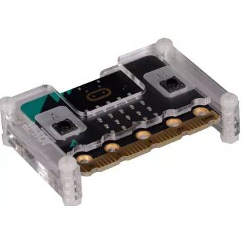 JOY-IT BBCZ CASE V2 TR - läpinäkyvä suojakotelo BBC micro:bit V2:lle (MB-CASE02)