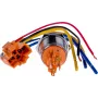 JOY-IT BUTTON22B-M-GR painike (sulkeva), 22mm, 250V AC 7A, 1 NO, IP67, IK10, vihreä