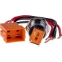 JOY-IT BUTTON22C-M-RD painokytkin 250V AC 15A SPST NO IP67 IK10 punainen