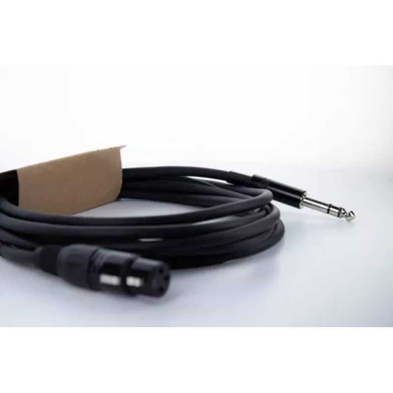 Cordial EM 3 FV XLR - 6,3 mm TRS -jakkikaapeli 3 m musta 14822