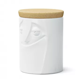 FIFTYEIGHT PRODUCTS Charmant posliininen säilytyspurkki 1700 ml valkoinen