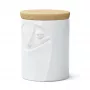 FIFTYEIGHT PRODUCTS Charmant posliininen säilytyspurkki 1700 ml valkoinen