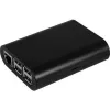 Raspberry Pi 2 / Pi B+ -kotelo musta (rb-case+04b)
