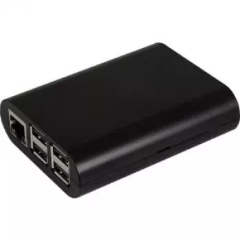 Raspberry Pi 2 / Pi B+ -kotelo musta (rb-case+04b)