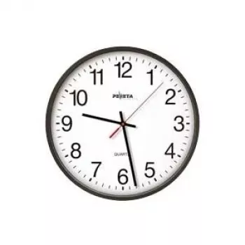 PEWETA seinäkello musta 44.130.212