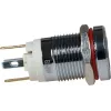 JOY-IT Button12E-01 ilkivaltasuojaava lukittuva painokytkin, vihreä, 12 mm, IK10, IP67