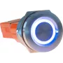 JOY-IT Button22T-01 painike (sulkeva), punainen/sininen LED, 22 mm, IP68, IK10