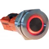 JOY-IT Button22T-01 painike (sulkeva), punainen/sininen LED, 22 mm, IP68, IK10