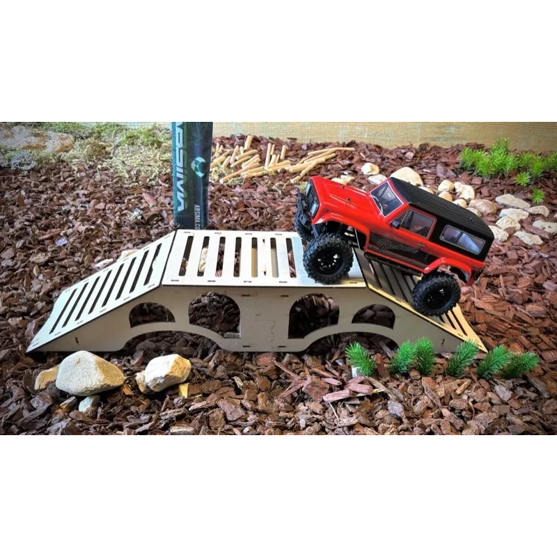 Absima 2320200 RC-rata kaarisilta este 635x150x115 mm musta