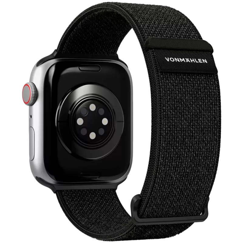VONMÄHLEN Fitness Loop 2 -ranneke Apple Watch 40/41/42 mm, musta