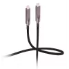 Flexline USB-C hybridi aktiivinen optinen kaapeli 12,5 m 8K 60Hz 10Gbps 60W PD TPU musta FL31-44211