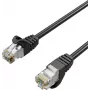 Flexline FL31-39095 Cat.7 S/FTP PUR -verkkokaapeli, RJ45, 20 m, musta