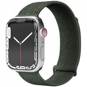VONMÄHLEN Fitness Loop 2 -ranneke Apple Watch 44mm, 45mm, 49mm – oliivi