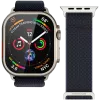 VONMÄHLEN Classic nylon loop -ranneke Apple Watch 44/45/46/49mm, laivastonsininen, yksi koko
