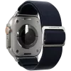VONMÄHLEN Classic nylon loop -ranneke Apple Watch 44/45/46/49mm, laivastonsininen, yksi koko