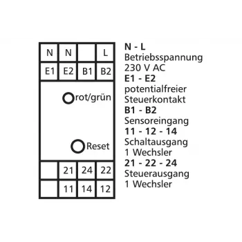 METZ CONNECT DRIW-E16 Tehorele, musta/valkoinen 1101500522