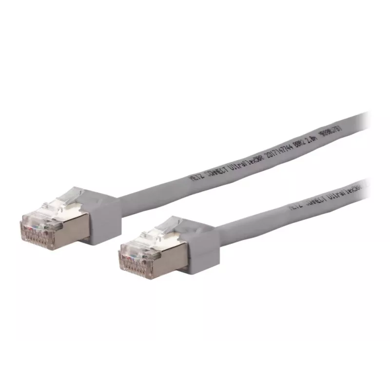 METZ CONNECT 13084U1033-E Cat6 S/FTP -verkkokaapeli, 1 m, harmaa