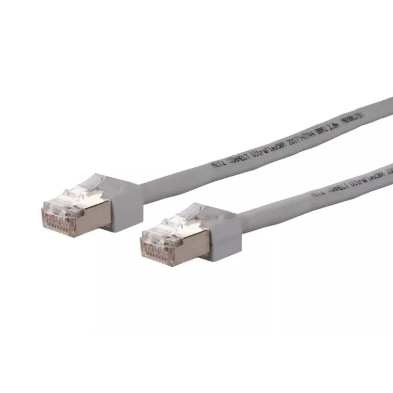 METZ CONNECT 13084U1033-E Cat6 S/FTP -verkkokaapeli, 1 m, harmaa