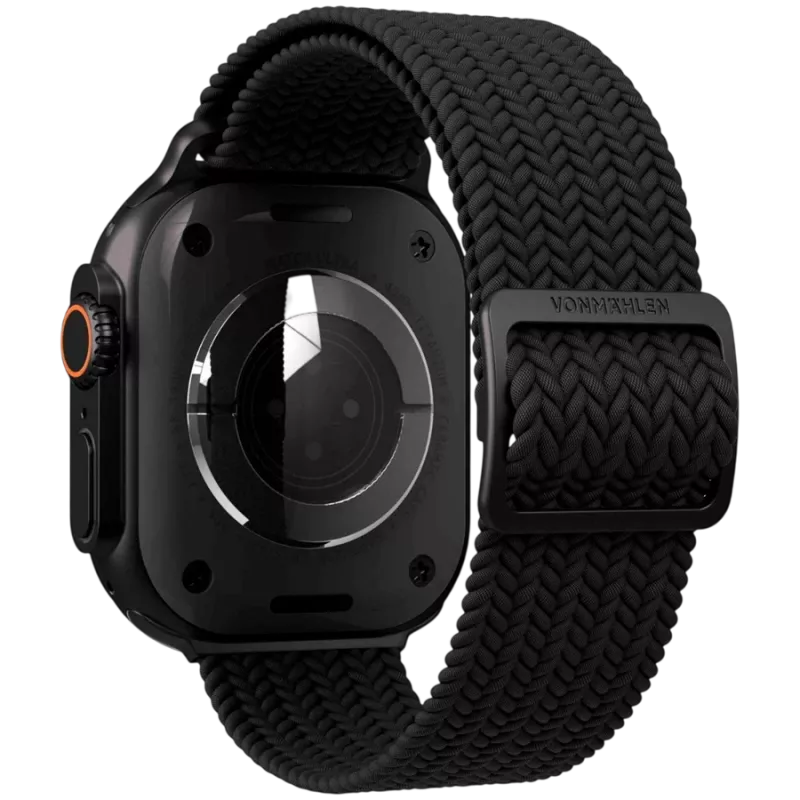 VONMÄHLEN Woven Loop 40, 41, 42 mm yksi koko, All Black