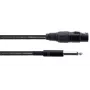 Cordial EM 10 FP XLR - 6,3 mm mono plugi audiokaapeli 10 m musta 14752