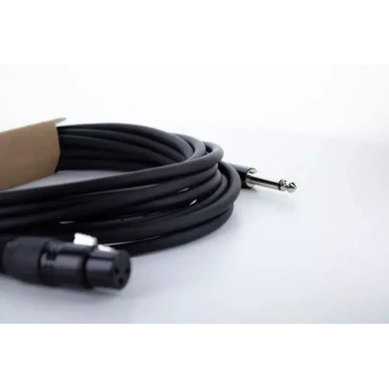 Cordial EM 10 FP XLR - 6,3 mm mono plugi audiokaapeli 10 m musta 14752