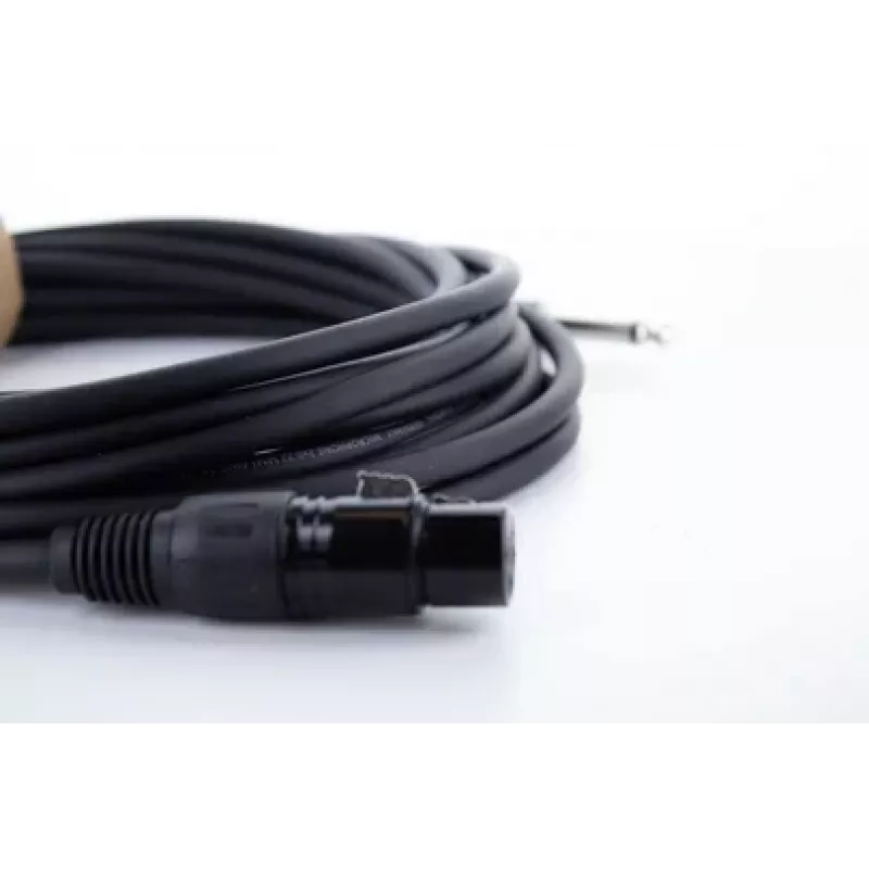 Cordial EM 10 FP XLR - 6,3 mm mono plugi audiokaapeli 10 m musta 14752