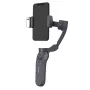 GREEN MNKY GM TrackMotion Gimbal Z.SH.1 - tekoälykasvo- ja kohdeseuranta älypuhelinvakain, 360° kääntö, eleohjaus, USB-C, musta