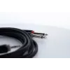 Cordial 14862 audio-Y-adapterikaapeli 3,5 mm stereo - 2x 6,3 mm mono PVC-kaksoiskaapeli